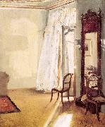 Adolph von Menzel The French Window oil painting